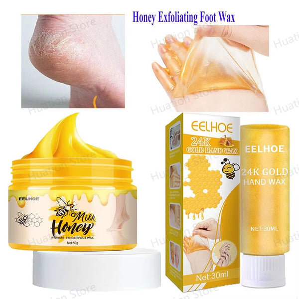 "Revitalize Your Feet: Anti-Dry Foot Wax for Cracked Skin Repair & Callus Removal"